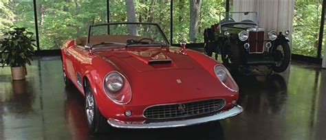 It also may bring back memories for grownups who. Screengem: The 1961 Ferrari 250 GT California from Ferris Bueller's Day Off (John Hughes, 1986 ...