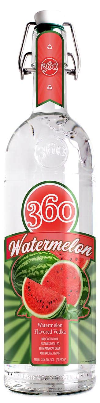 360 Vodka Watermelon 1l Busters Liquors And Wines