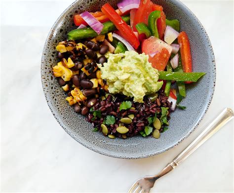 One pot mexican quinoa by hungry by nature. Epic Black Rice Burrito Bowl | a new green leaf