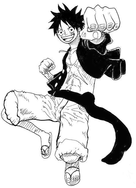 58 One Piece Coloring Pages Just Kids