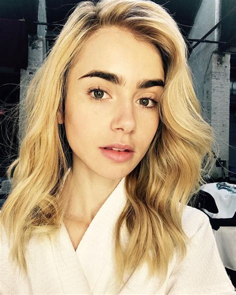 Lily Collins Ultimate Hair Chameleon Debuts Her Boldest Style Ever