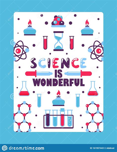 It'll be actually very hard to find a single topic that can be studied without. Science Book Cover For Children, Vector Illustration ...