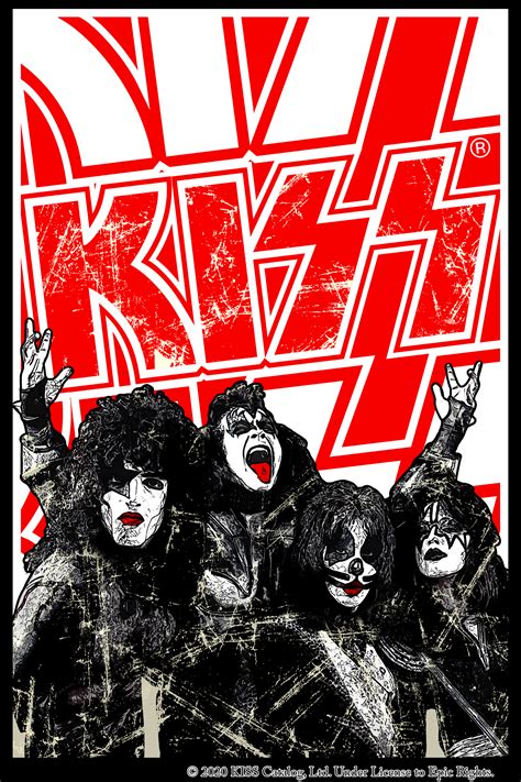 Kiss Band Licensed Fan Art On Behance