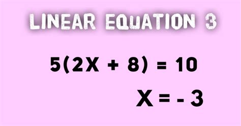 We're here to support your family! Linear Equations Worksheets | Practice Questions and ...