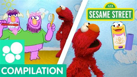 sesame street practice routines with elmo elmo s world compilation youtube