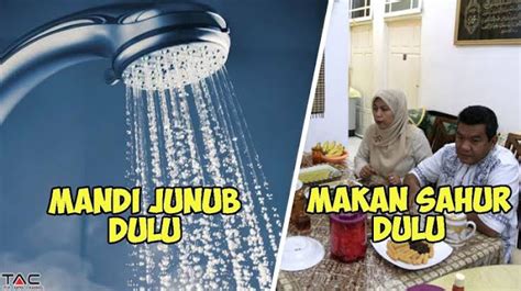 Mandi wajib ini juga dilakukan oleh mereka yang mengalami mimpi basah. Bolehkah Sahur dalam Keadaan Junub? Apakah Puasanya Sah ...