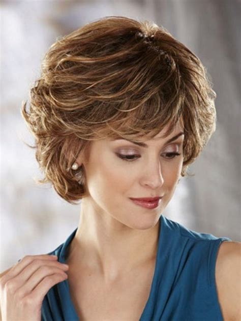 For such hair, a classic feminine bob haircut is recommended. Timeless Short Hairstyles for Older Women over 50 ...