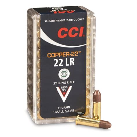 Cci 22 Lr 21 Grain Hp 50 Rounds 668970 22lr Ammo At Sportsman