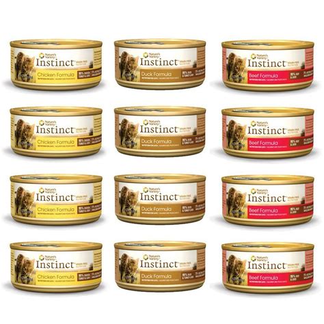 Many cat owners have differing opinions on what the best kind of cat food to feed cats are. Nature's Variety Instinct Grain Free Canned Wet Cat Food ...