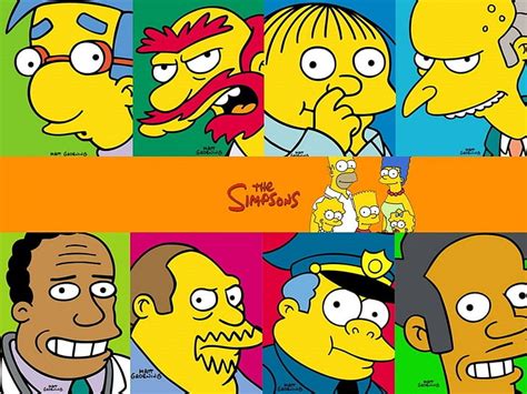 The Simpsons Apu Nahasapeemapetilon Julius Hibbert Milhouse Van