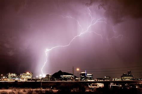 Lightning Over Tempe During Last Nights Storm Rphoenix