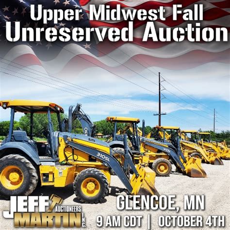 Jeff Martin Auctioneers Inc Auction Catalog R1 Upper Midwest Const