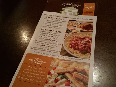 Olive garden has a lot of italian food options on its menu. Enjoy Olive Garden's Never Ending Pasta Bowl Offer Through ...