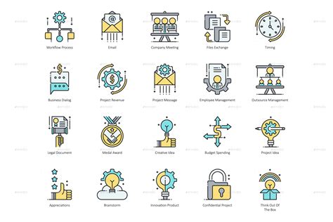 Inspiring Project Management Icons