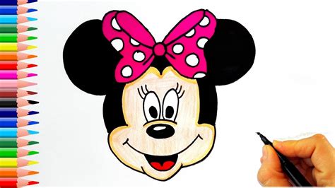 Minnie Mouse Nasıl Çizilir How To Draw A Minnie Mouse Youtube