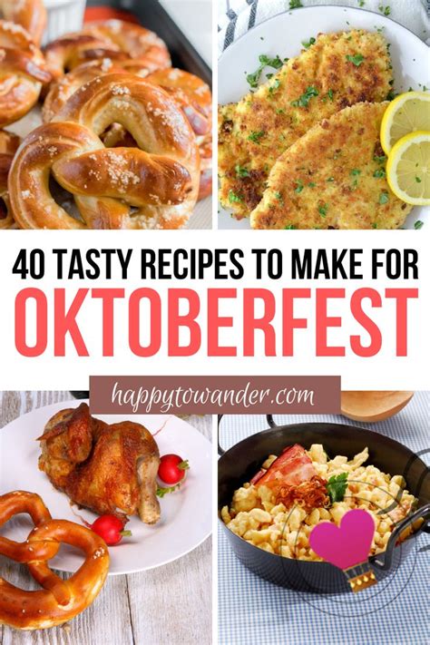 The Top 40 Tasty Recipes To Make For Oktoberfest With Text Overlay