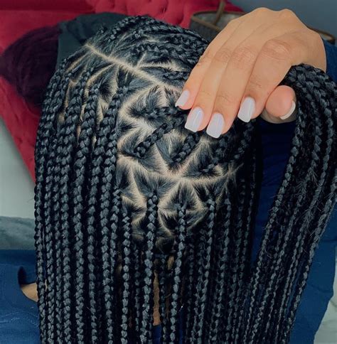 Box Braids Parting Traditional Parts Vs Triangle Parts