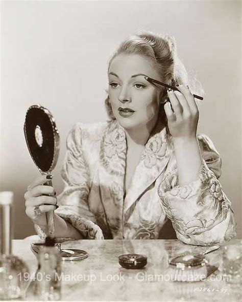 The History Of 1940s Makeup 1940 To 1949 Glamour Daze Artofit