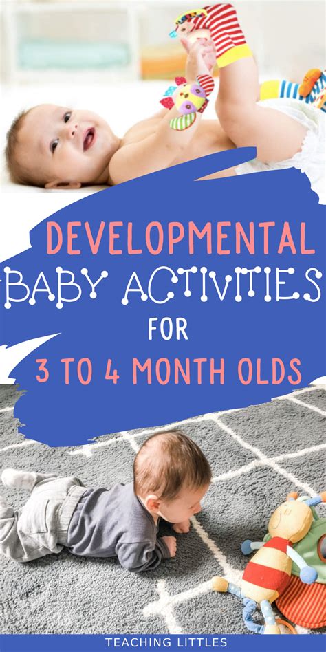 Developmental Baby Activities For 3 4 Month Olds Baby Development