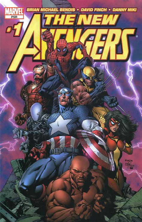 New Avengers 1 Variant Cover Comic Art Community Gallery Of Comic Art