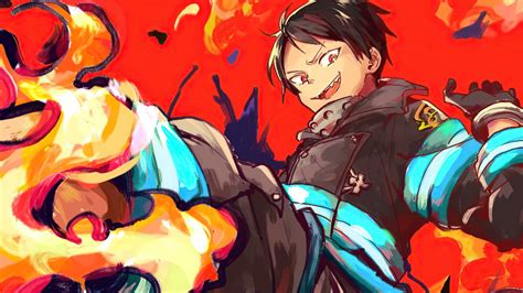 331720 fire force shinra kusakabe flame hd rare gallery hd wallpapers