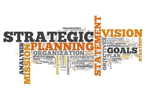 Strategic Planning Word Cloud Stock Illustrations 371 Strategic