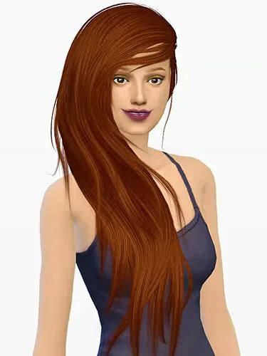 Ashley Stealthic Vanity Maxis Match Hairstyle Retextured Sims Hairs
