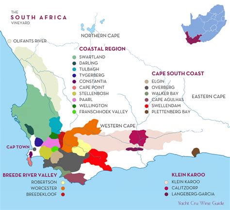 South Africa — Yacht Cru Wine Guide