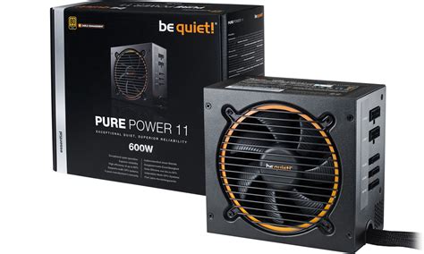 Be Quiet Pure Power 11 Cm 600w 80 Plus Gold Zasilacze Do Komputera