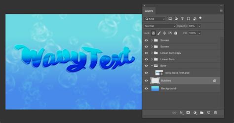 How To Create A Wavy Text Effect In Photoshop