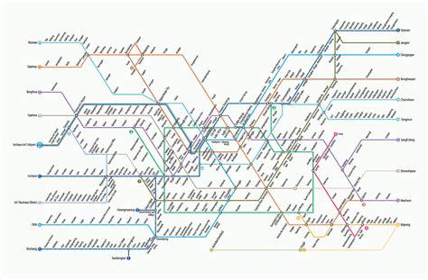 Dwika Sudrajat Peta Subway Di Korea Selatan