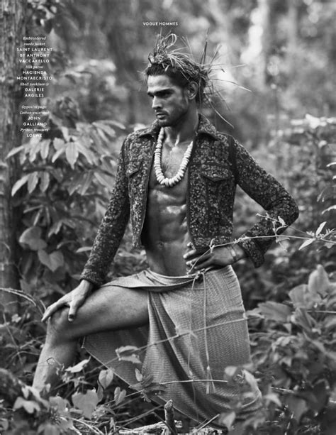 Jungle At Vogue Hommes Ss19 By Ethan James Green Fashionably Male