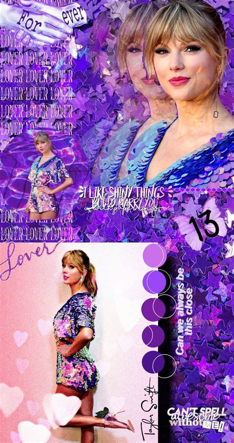 Taylor Swift Purple Aesthetic