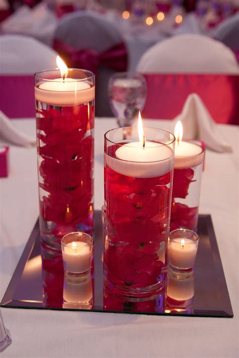 Floating Candle And Flower Centerpieces For Weddings News Designfup
