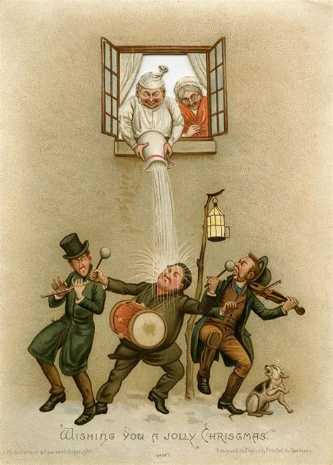 Bizarre And Creepy Vintage Christmas Cards From The Victorian Era