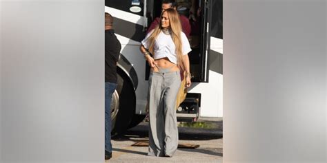 Jennifer Lopez Flaunts Her Thong On Music Video Set Fox News