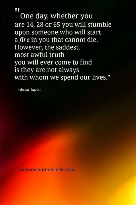 A Fire In You Lessons Learned In Life Lessons Learned In Life