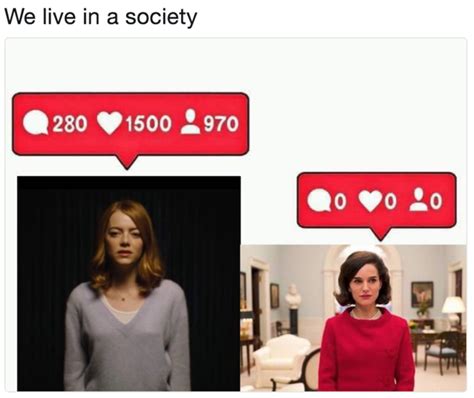 You can't go down no one avenue without seeing nothing but garbage and rats. Emma Stone vs. Natalie Portman | We Live In a Society ...