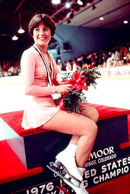Dorothy Hamill Triumphant At The U S National Figure Skating