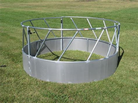 Co Op Shd Galvanized Round Bale Feeder With Skirt — Co Op Taep