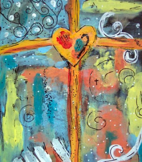 Cross My Heart Painting By Demarie Walters Fine Art America