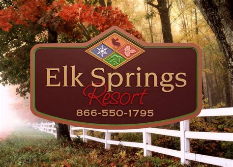 Strata Sign Company Elk Springs Resort Business Resort Signs