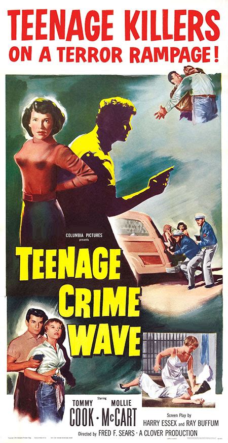 Teenage Crime Wave 1955 Jd Movie On Dvd Teenage Bonnie