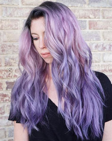 Purple Ombre Hair Ideas Plum Lilac Lavender And Violet Hair Colors