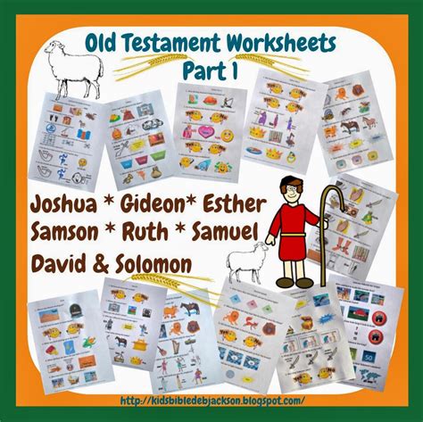 Old Testament People Lesson List And Links Bible Fun For Kids