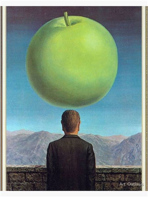 René Magritte 1898 1967 The Postcard 1960 Oil On Canvas Poster