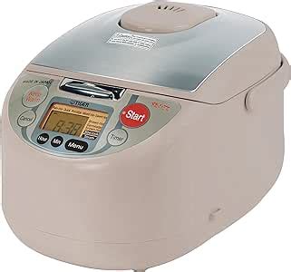 Amazon Com Tiger Jah T U Tm Cup Uncooked Micom Rice Cooker And