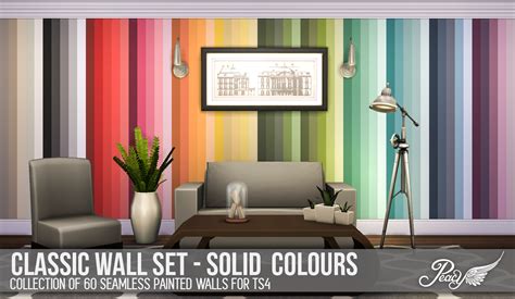 Is the sims four worth it in 2021? Simsational Designs: Classic Walls For TS4 - Solid Colours