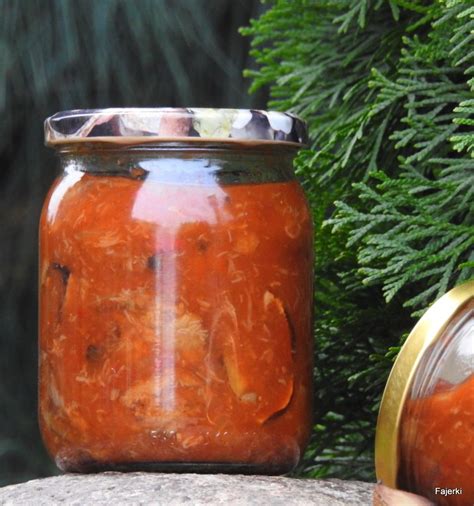 Grzyby gajowego w sosie pomidorowym - Fajerki i smak | Food, Healthy, Jar