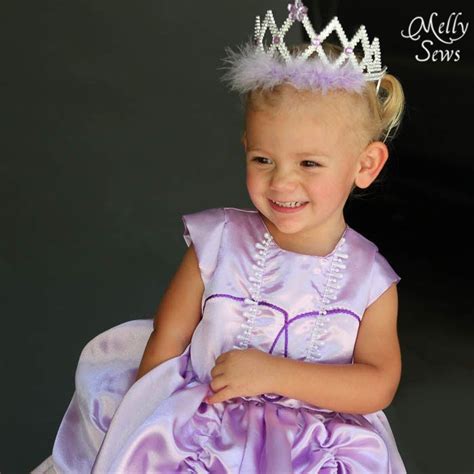 Inspired By Princess Sofia The First Dress Tutorial Melly Sews